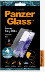 Panzer - Geam Securizat Case Friendly AB pentru Samsung Galaxy S21 Ultra, Fingerprint komp. , negru