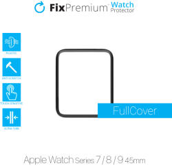 FixPremium Watch Protector - Plexiglas pentru Apple Watch 7, 8 & 9 (45mm)