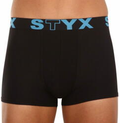  Styx Fekete férfi boxeralsó sport gumi (G961) - méret XL