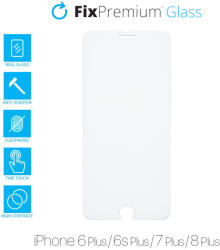 FixPremium Glass - Geam securizat pentru iPhone 6 Plus, 6s Plus, 7 Plus & 8 Plus