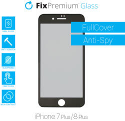 FixPremium Privacy Anti-Spy Glass - Geam securizat pentru iPhone 7 Plus & 8 Plus