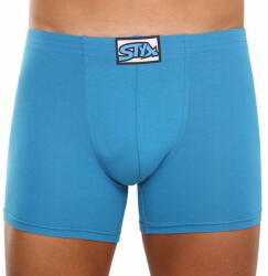 Styx Kék long férfi boxeralsó klasszikus gumi (F969) - méret XL