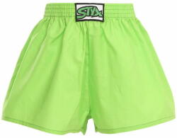  Styx Zöld gyerek boxeralsó klasszikus gumi (J1069) - méret 4-5 éves