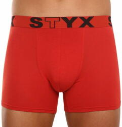  Styx Piros long férfi boxeralsó sport gumi (U1064) - méret XXL