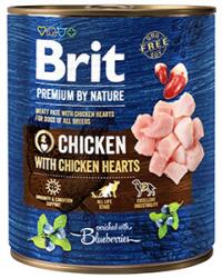 Brit Premium by Nature Chicken with Hearts, Set 5 X 800 g