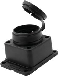 Elvon Electric Priza prelungitor din cauciuc 16A cu 1 priza cu capac (30402)