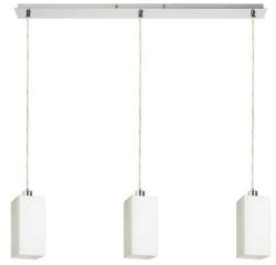 Rendl light studio LIZ III 80 függő lámpa opál üveg/matt nikkel 230V LED E27 3x11W (R14027) - kontaktor