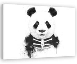 Gario Vászonkép Csontváz panda medve - Rykker Méret: 60 x 40 cm