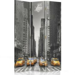 Gario Paraván New York Taxi Méret: 110 x 170 cm, Kivitelezés: Klasszikus paraván