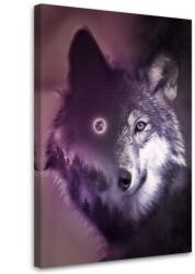 Gario Vászonkép A farkasfej és az éjszaka - Patryk Andrzejewski Méret: 40 x 60 cm