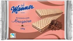 Manner Töltött ostya MANNER Knuspino csokoládés 110g - rovidaruhaz