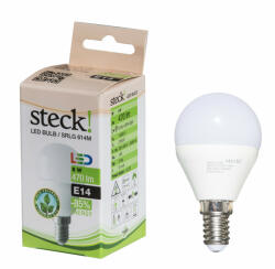 Steck LED fényforrás, 6W, E14 meleg fehér (SRLG 614M)