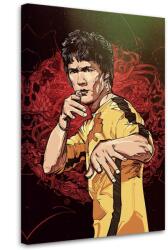 Gario Vászonkép Bruce Lee színész - Nikita Abakumov Méret: 40 x 60 cm