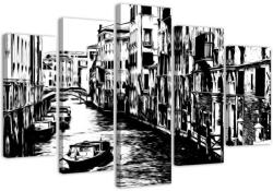 Gario Vászonkép Velencei csatorna - 5 részes Méret: 100 x 70 cm