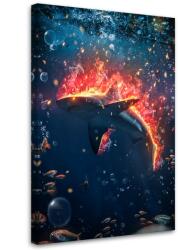 Gario Vászonkép Égo cápa - Alex Griffith Méret: 40 x 60 cm