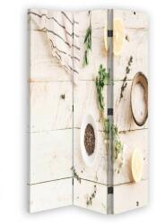 Gario Paraván Gyógynövények és só Méret: 110 x 170 cm, Kivitelezés: Klasszikus paraván