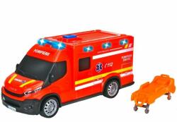 Dickie Toys Masina ambulanta Dickie Toys Iveco Daily Ambulance 1: 32 18 cm rosu (S203713014028) - ookee