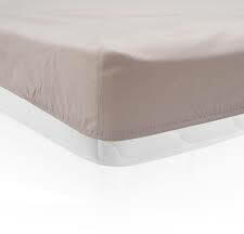 Heinner Cearceaf de pat cu elastic 180X200 cm Crem (HR-SHEET180-CRM) Lenjerie de pat