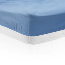 Heinner Cearceaf de pat cu elastic 140X200 cm Blue (HR-SHEET140-BLU) Lenjerie de pat