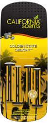 California Scents Vent Stick Golden State Delight illat autóba 4 db