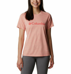 Columbia W Zero Rules Graphic Crew női póló S / rózsaszín