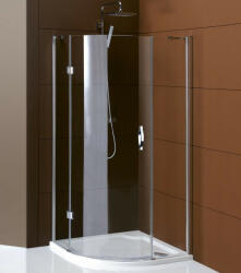 SAPHO Gelco Legro íves zuhanykabin 90x90 cm átlátszó üveg, króm profil GL6590 (GL6590)