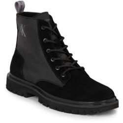 Calvin Klein Jeans Ghete Eva Mid Laceup Lth Boot Hiking YM0YM00842 Negru