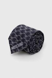 Moschino cravata de matase culoarea albastru marin 9BYX-AKM01Z_59X