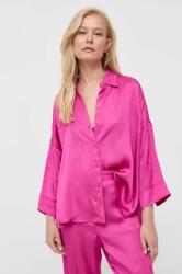 MAX&Co. MAX&Co. camasa femei, culoarea roz, cu guler clasic, relaxed 9BYX-KDD052_43X