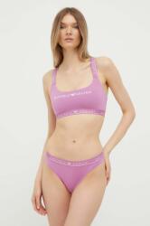 Emporio Armani Underwear sutien și chilot brazilian culoarea violet 9BYX-BID0FM_30X