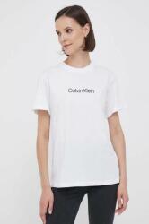 Calvin Klein tricou din bumbac culoarea alb 99KK-TSD0ZL_00X
