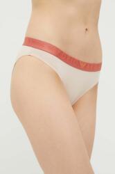 Emporio Armani Underwear chiloti culoarea bej 9BYX-BID0ET_02X