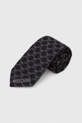 Moschino cravata de matase culoarea negru 9BYX-AKM01Z_99X