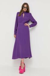 IVY & OAK rochie culoarea violet, maxi, drept 9BYX-SUD0ID_45X