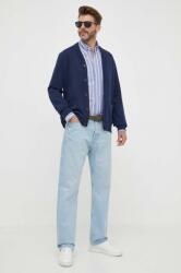 Ralph Lauren bluză bărbați, culoarea bleumarin, uni 710909668 9BYX-BLM04N_59X
