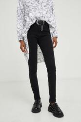 Answear Lab jeansi femei, culoarea negru BMYX-SJD01W_99X