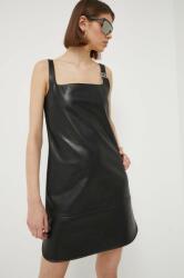 HUGO BOSS rochie culoarea negru, mini, drept 9BYX-SUD07S_99X