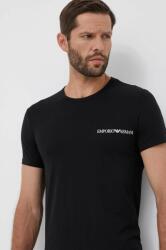 Emporio Armani Underwear tricou lounge 2-pack cu imprimeu 9BYX-TSM0NP_MLC