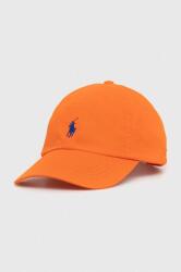 Ralph Lauren șapcă de baseball din bumbac culoarea portocaliu, uni 211912843 PPYX-CAD09R_22X