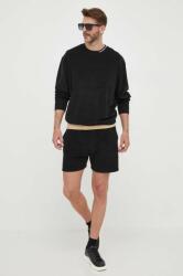 Calvin Klein bluza barbati, culoarea negru, neted 9BYX-BLM01G_99X