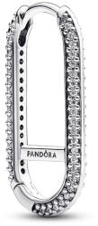 Pandora ME kibővített pavé láncos ezüst fél pár fülbevaló - 292796C01 (292796C01)