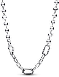 Pandora ME fémgyöngyös és nagy szemű láncos ezüst nyaklánc - 392799C00-45 (392799C00-45)