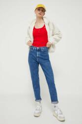 Tommy Jeans jeansi femei, culoarea albastru marin 9BYX-SJD01L_59J