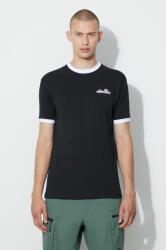 Ellesse tricou din bumbac culoarea negru, cu imprimeu SHR10164-WHITE PPYX-TSM20E_99X