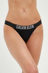 Calvin Klein chiloți de baie culoarea negru KW0KW01984 99KK-BID12K_99X Costum de baie dama