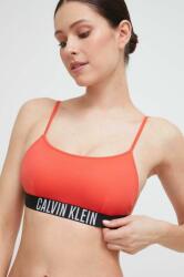 Calvin Klein sutien de baie culoarea portocaliu, cupa usor rigidizata 9BYX-BID038_23X Costum de baie dama