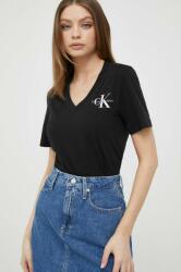 Calvin Klein Jeans tricou din bumbac culoarea negru 9BYX-TSD03J_99X