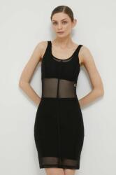 Calvin Klein rochie culoarea negru, mini, mulata 9BYX-SUD05E_99X