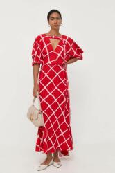 Victoria Beckham rochie culoarea rosu, maxi, evazati 9BYX-SUD0Z2_33X
