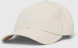 Boss șapcă de baseball din bumbac culoarea alb, cu imprimeu 50495121 9BYX-CAM01S_01X